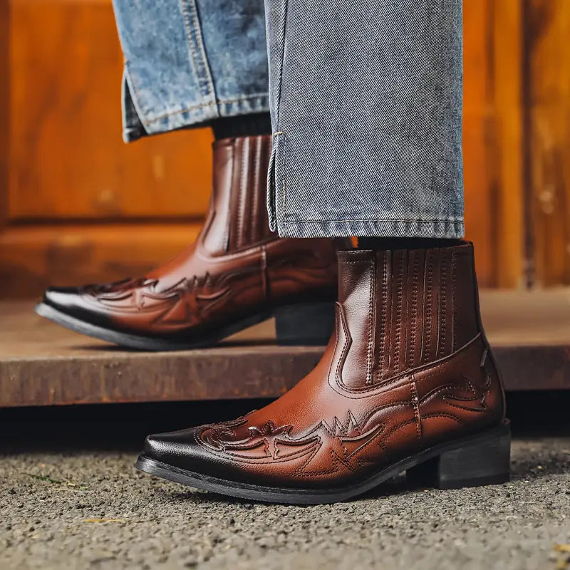 Westmere Leather Ankle Boots