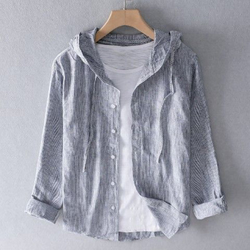 Maverick Linen Hoodie